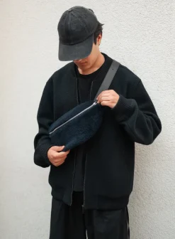 Hip Bag Can Shearling Black<ZAMT Outlet