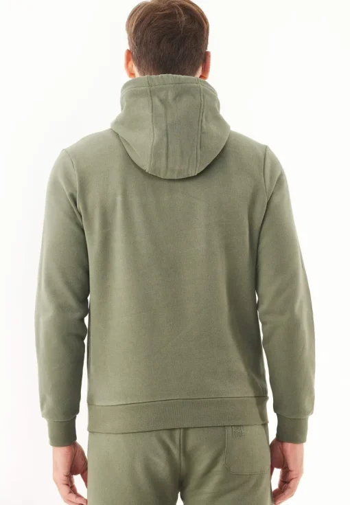 Hoolden Soft Touch Organic Cotton Hoodie Olive<ORGANICATION Fashion