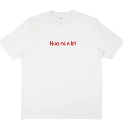 Hug Me T-Shirt White<RAIZ Hot
