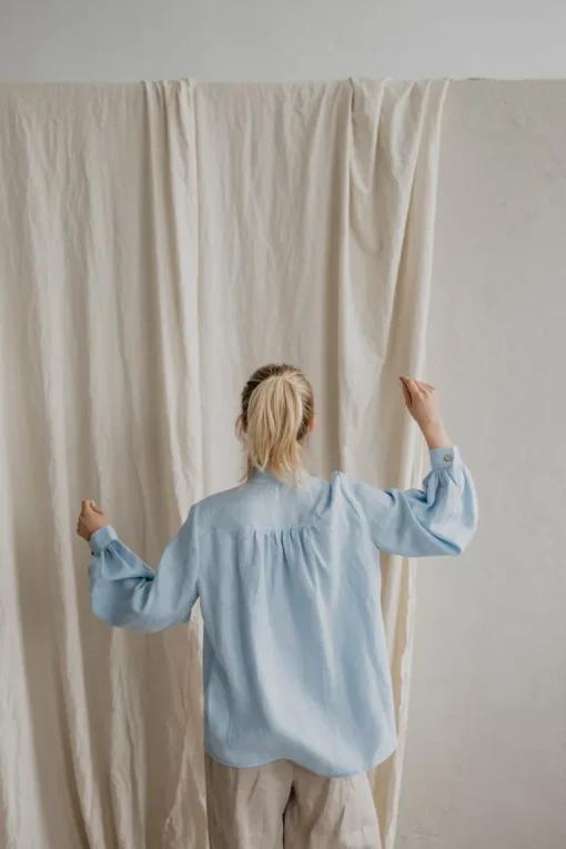 Indraja Linen Blouse<Laume linen Cheap