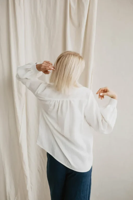 Indraja Linen Blouse<Laume linen Cheap