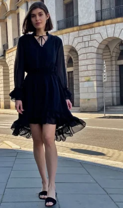 Ines Pikkumusta Mekko<Enteliér Best Sale