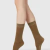 Ines Shimmery Socks Taupe<Swedish Stockings New
