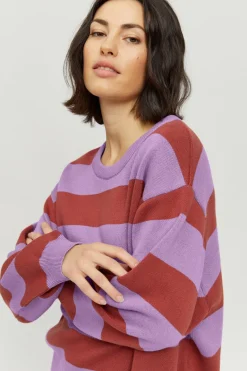 Inika Striped Jumper<Mazine Shop