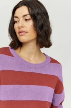 Inika Striped Jumper<Mazine Shop