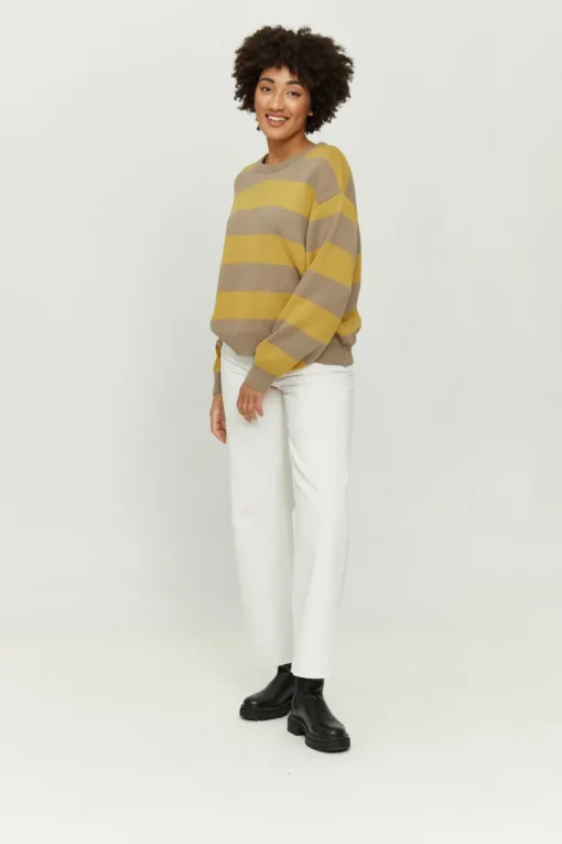 Inika Striped Jumper<Mazine Shop