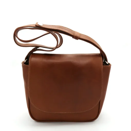 Irina Saddle Bag Cognac<LUMI Hot