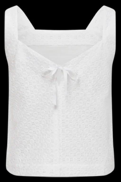Iris Hihaton Toppi Valkoinen<KOMODO Best Sale