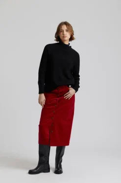 Isabel puuvilla hame kirsikka<KOMODO Best Sale