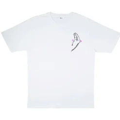 Italian Hand T-Paita Valkoinen<RAIZ Flash Sale