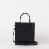 Jackie Classic Leather Mini Bag Black<O My Bag Fashion
