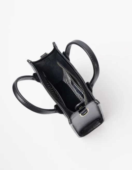 Jackie Classic Leather Mini Bag Black<O My Bag Fashion