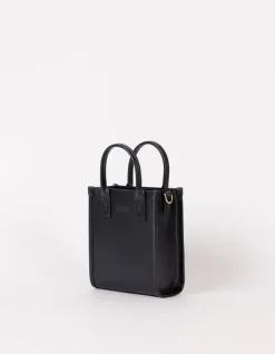 Jackie Classic Leather Mini Bag Black<O My Bag Fashion