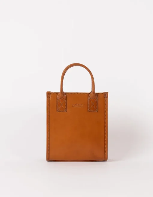 Jackie Classic Leather Mini Bag Cognac Brown<O My Bag Sale