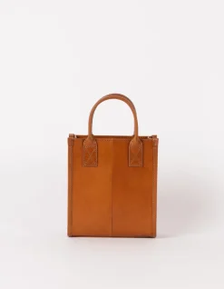 Jackie Classic Leather Mini Bag Cognac Brown<O My Bag Sale
