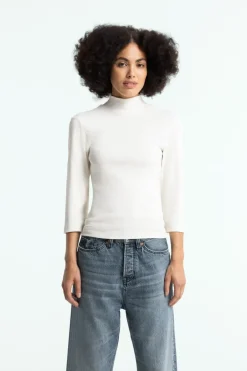 Jacobina Top Cloud Dancer White<Kings Of Indigo Cheap