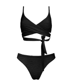 Jacquard Lin + Skyline Slim Bikini Set<Anekdot Sale