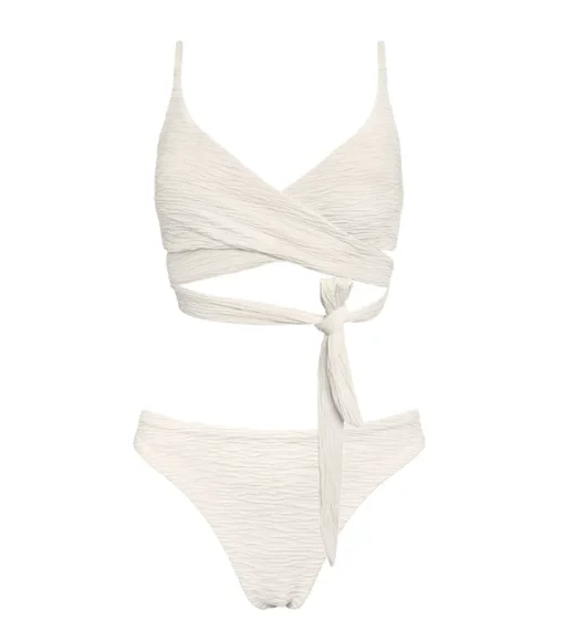 Jacquard Lin + Skyline Slim Bikini Set<Anekdot Sale
