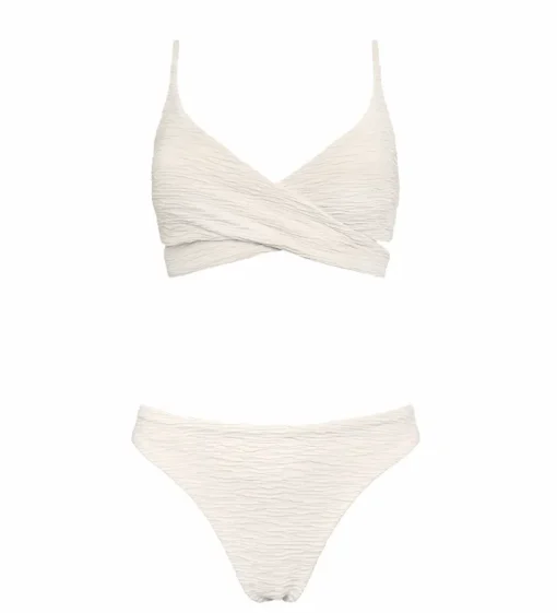 Jacquard Lin + Skyline Slim Bikini Set<Anekdot Sale