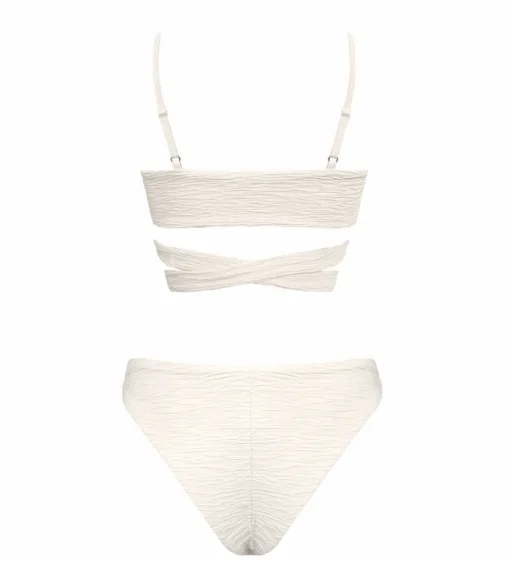 Jacquard Lin + Skyline Slim Bikini Set<Anekdot Sale