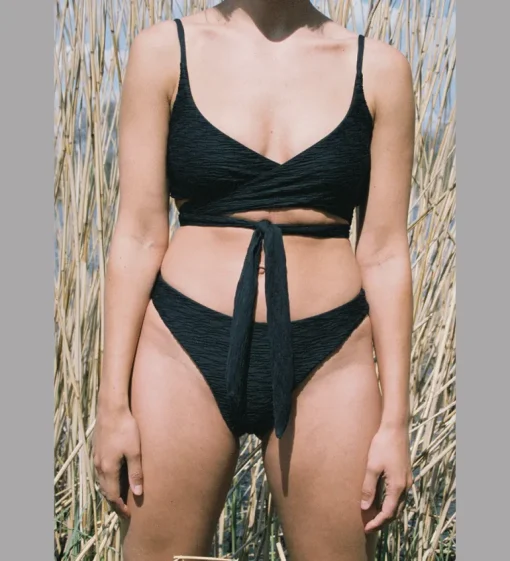 Jacquard Lin + Skyline Slim Bikini Set<Anekdot Sale