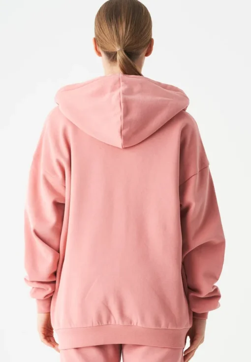 Jale Soft Touch Organic Cotton Sweat Jacket Blush<ORGANICATION Online