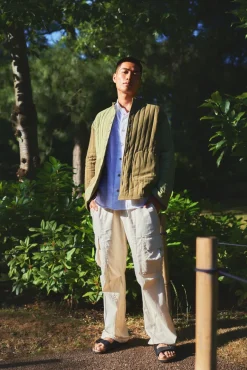 Jamie Trousers White<KOMODO Online