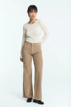 Jane Jeans Silver Mink Beige<Kings Of Indigo Hot