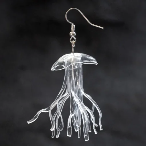Jellyfish Drop Korvakorut Kirkas<Upcycle with Jing Clearance