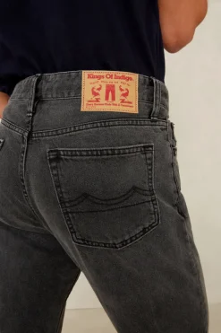 Jerrick Jeans Holo Grey Worn<Kings Of Indigo Cheap