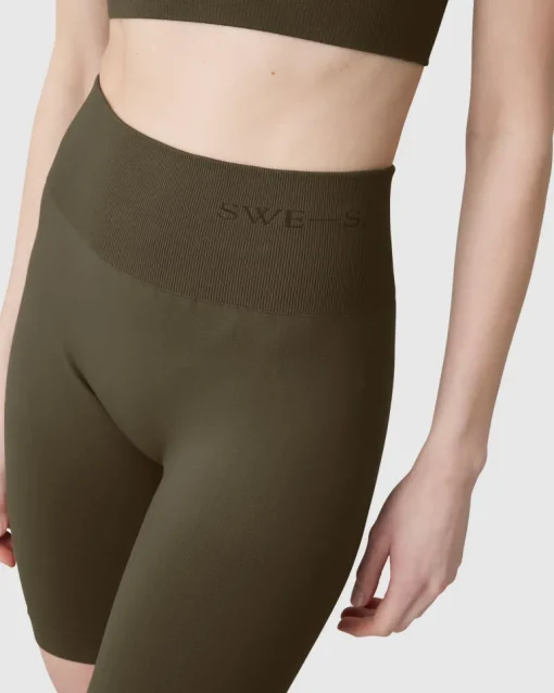 Jill Bike Shorts Sage<Swedish Stockings Store