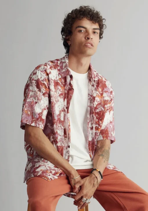 JP Shirt Poppy Red<KOMODO Discount