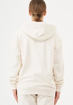 Junda Unisex Soft Touch Organic Cotton Sweat Jacket Off White<ORGANICATION Shop