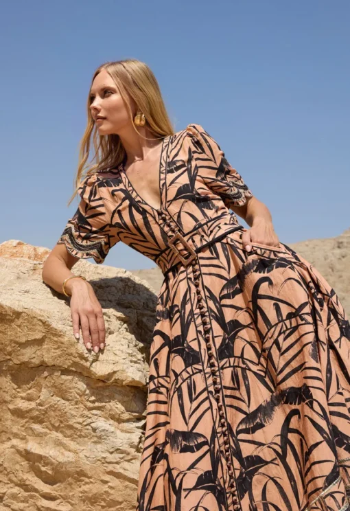 Jungle Euphoria Dress Blush<Scarlett Poppies Shop
