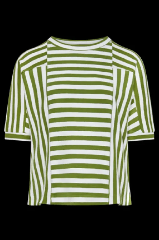 Juniper T-Shirt Striped Green<KOMODO Discount
