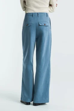 Junna Trousers Coronet Blue<Kings Of Indigo Best