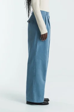 Junna Trousers Coronet Blue<Kings Of Indigo Best