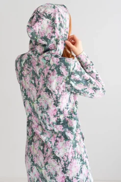 Kajo Hupullinen Collegemekko Pastelli Vihreä/Lila<Melli EcoDesign Best Sale