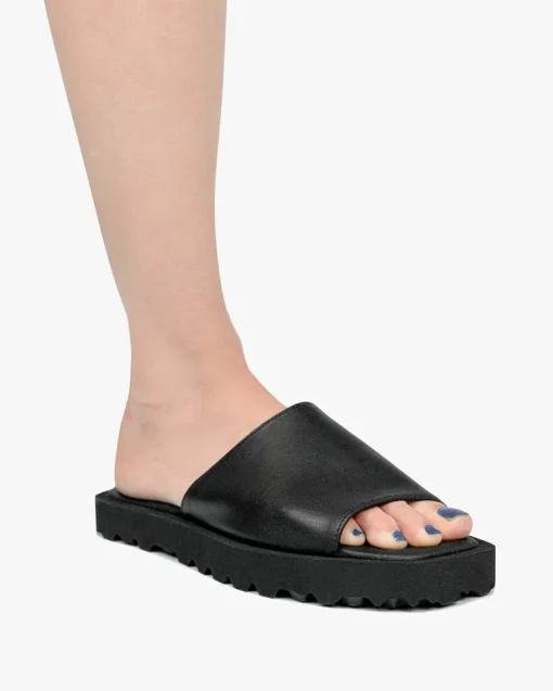 Kaktusnahka Desserto® Sandaalit Nopal Musta<BOHEMA Store