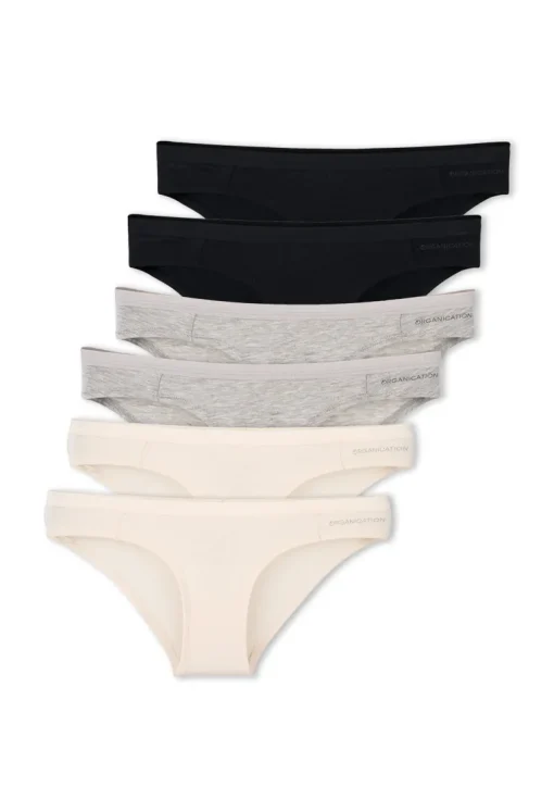Kamilla Underpants Mix 6-Pack<ORGANICATION Cheap