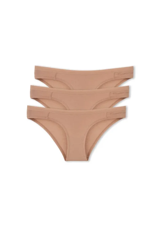 Kamilla Underpants 3-Pack Beige<ORGANICATION Hot