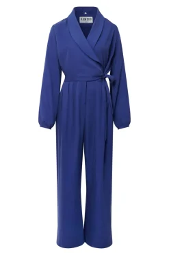 Kangra Tencel Jumpsuit Navy<KOMODO Online