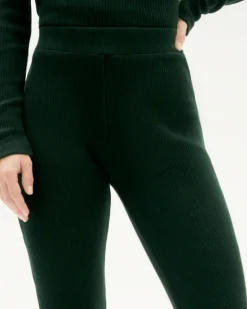 Kara Knitted Pants Green<Thinking MU Outlet