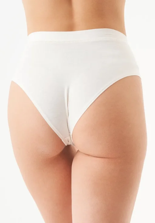 Karen Hipster Underpants 3-Pack Off White<ORGANICATION Outlet