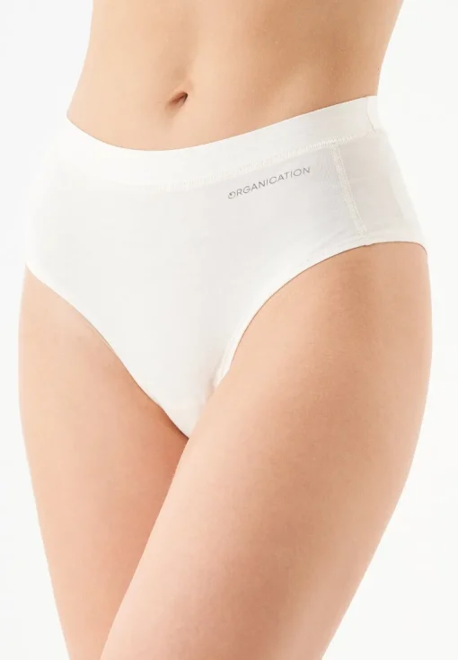 Karen Hipster Underpants 3-Pack Off White<ORGANICATION Outlet