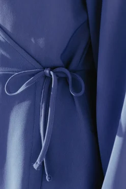 Karla Wrap Dress Blue<Viljava Clearance