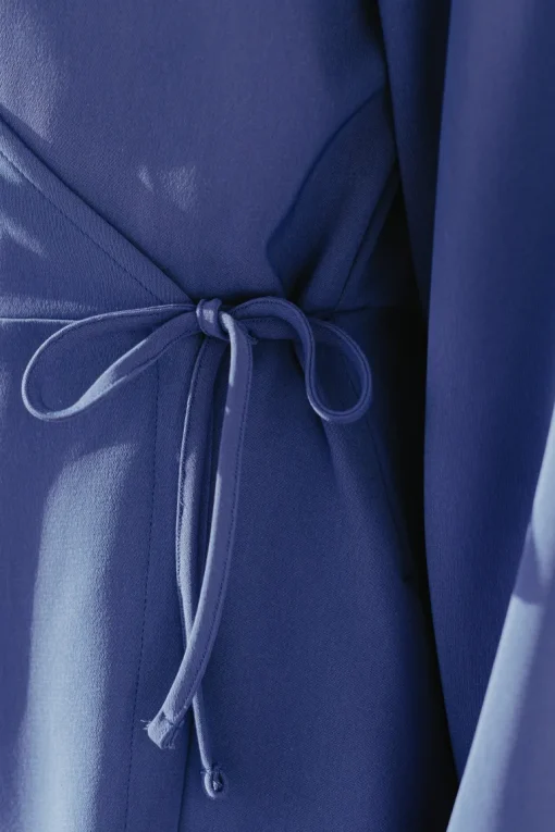 Karla Wrap Dress Blue<Viljava Clearance