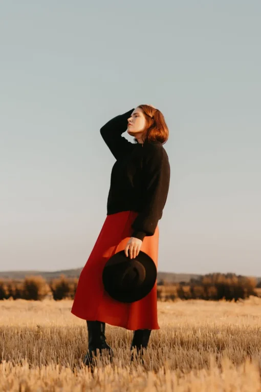 Karla Wrap Dress Red<Viljava Sale