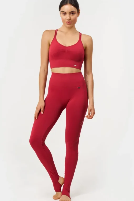 Karma Legging 2.0 Red<Believe Athletics Cheap