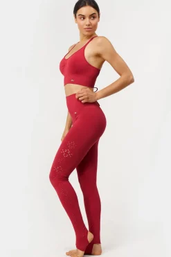 Karma Legging 2.0 Red<Believe Athletics Cheap